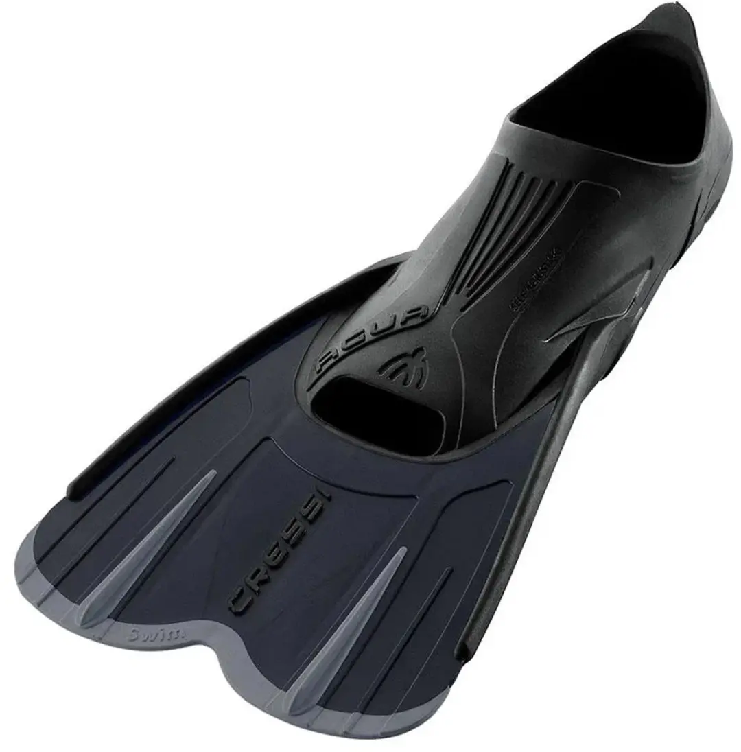 Cressi Agua Short Zwemvliezen - Zwart/Grijs - EU 41-42 - afbeelding 2 van 2