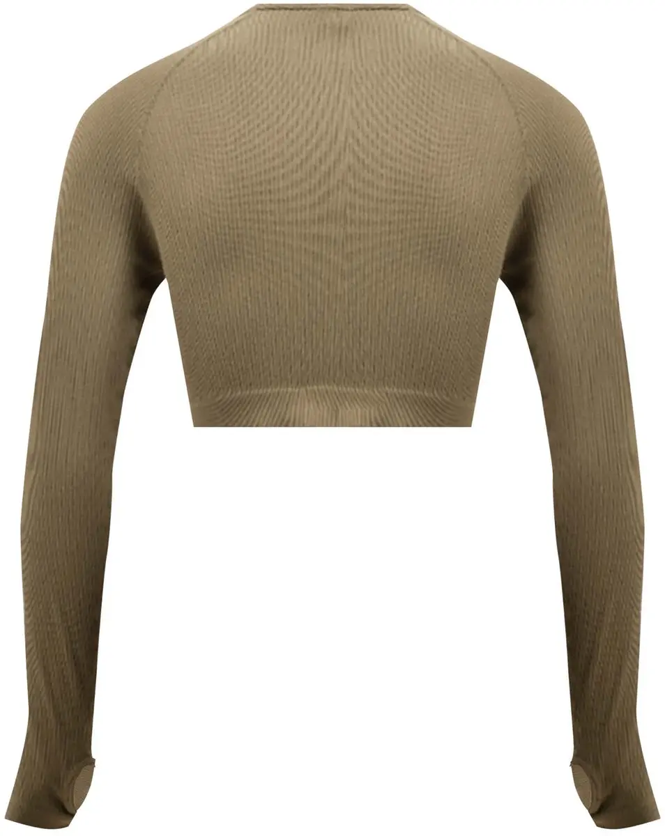 Legea Imala Dames Set - Lange Mouwen Shirt en Legging - Bruin - L - afbeelding 3 van 3