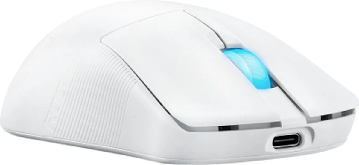 ASUS ROG Harpe Ace Mini Muis Wit - 42000 DPI - 5 Knoppen
