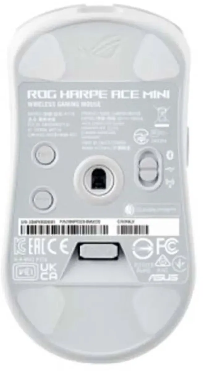 ASUS ROG Harpe Ace Mini Muis Wit - 42000 DPI - 5 Knoppen