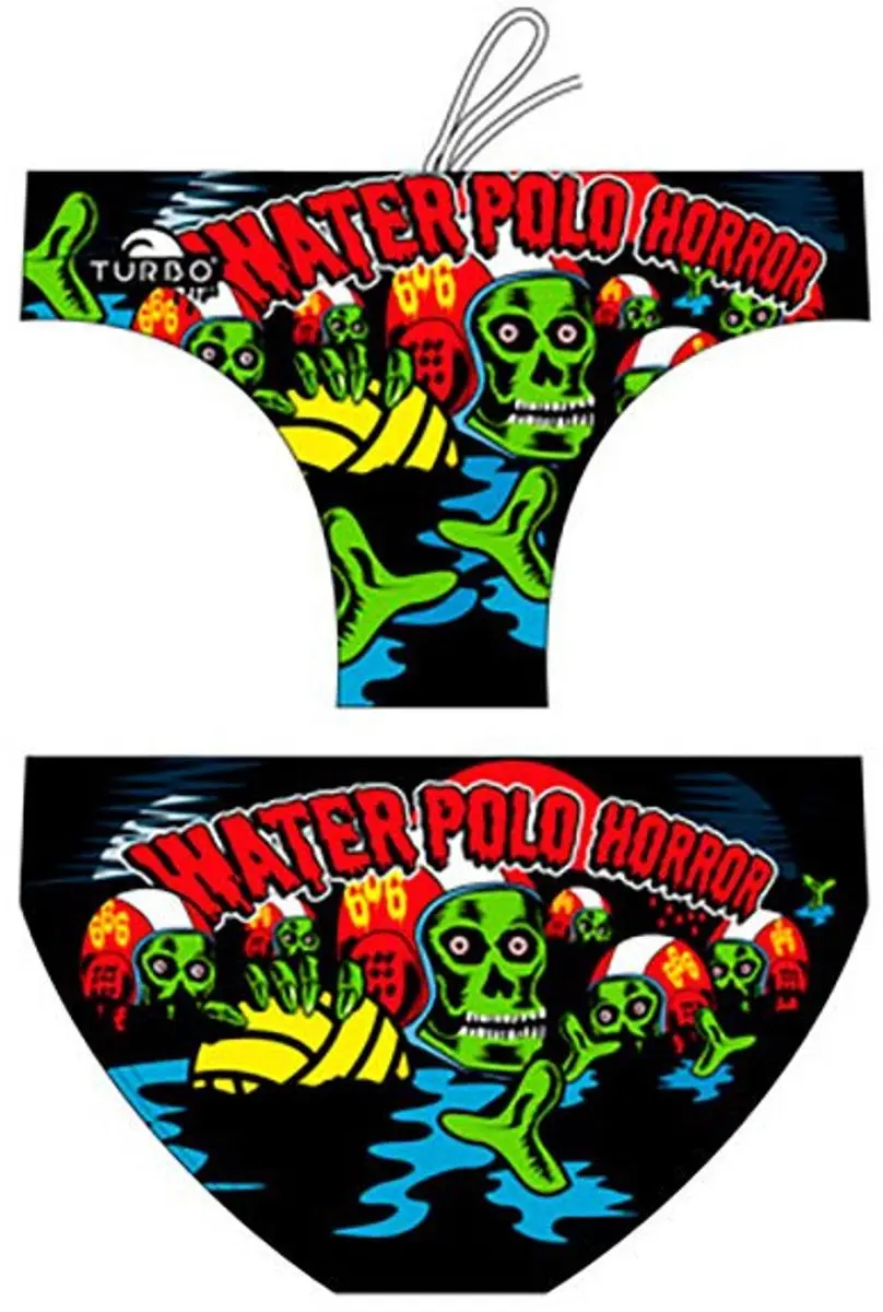 Turbo Horror Zwemslip Veelkleurig 2XL Man
