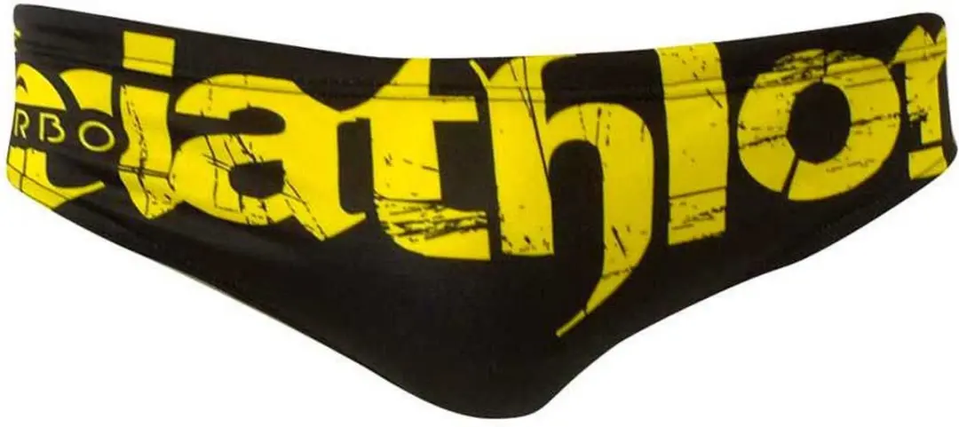 Turbo Triathlon Basic Zwemslip Geel,Zwart S Man