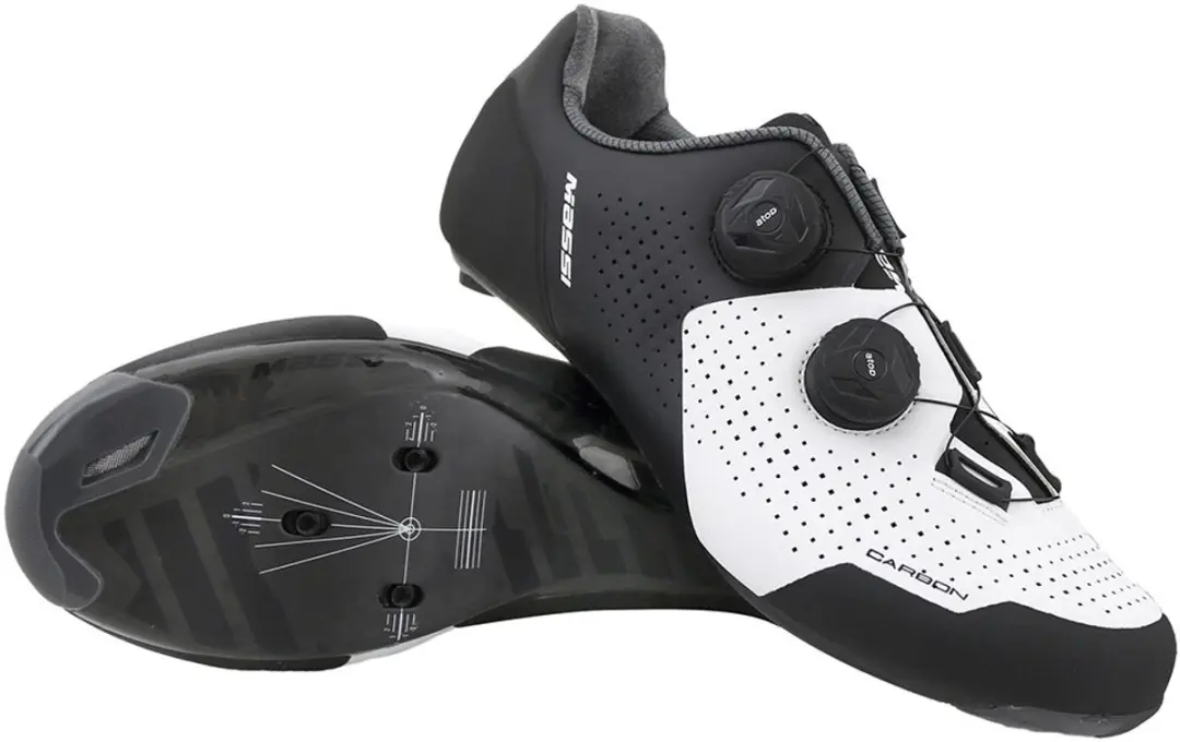 Massi Proteam Carbon Raceschoenen Wit EU 39 Man