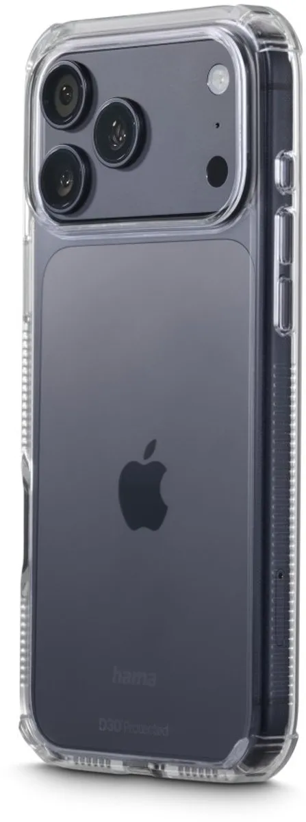 Hama Hoesje iPhone 17 Pro Max Extreme Protect - Transparant - MPN 00232409