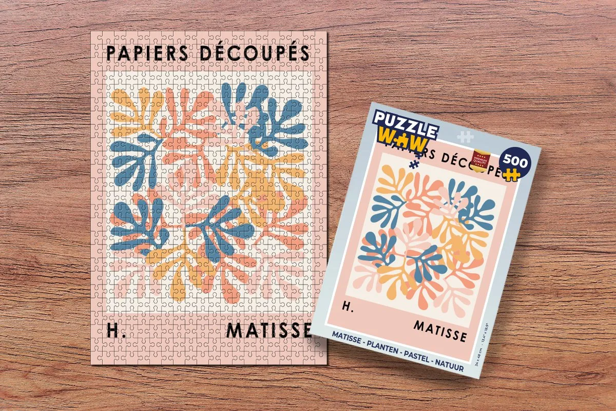 PuzzleWow Matisse Natuur Legpuzzel 500 Stuks - Multicolor