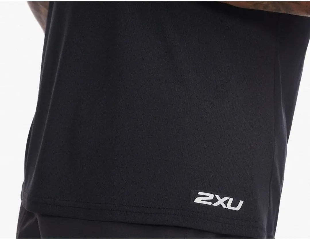 2XU Aero Tank Heren - Zwart - afbeelding 3 van 6