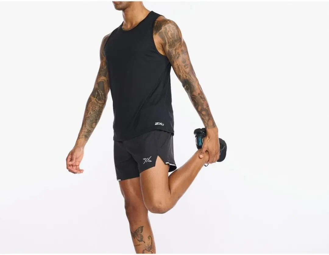 2XU Aero Tank Heren - Zwart - afbeelding 2 van 6