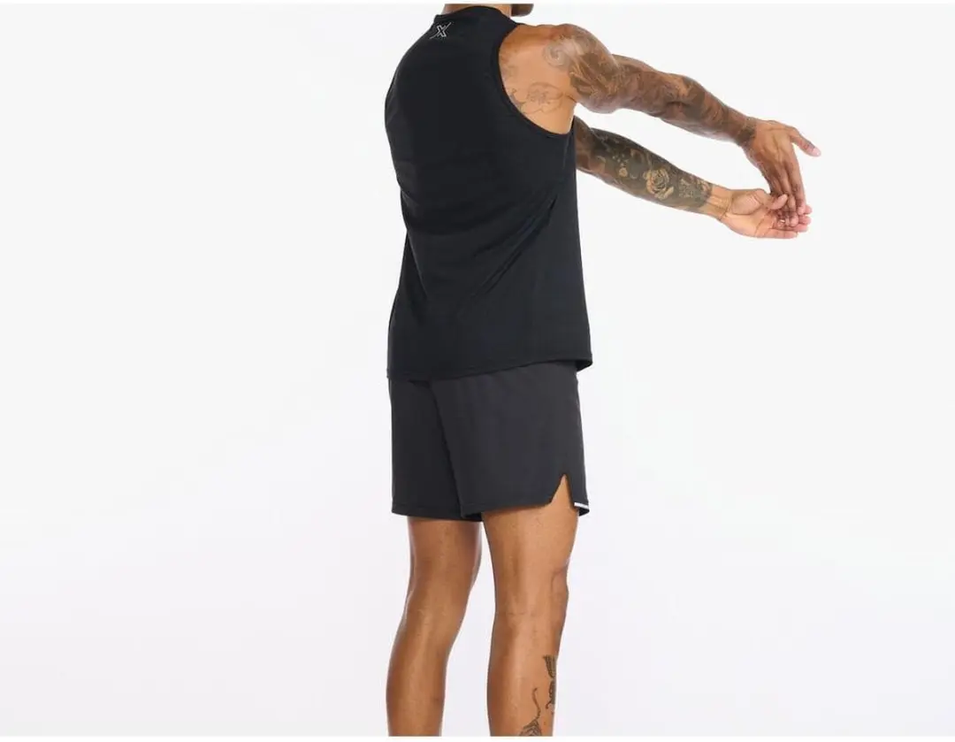 2XU Aero Tank Heren - Zwart - afbeelding 5 van 6