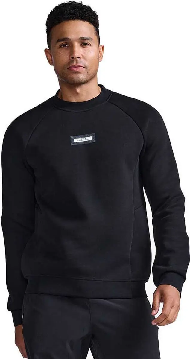 2xu Motion Sweatshirt Zwart S Man