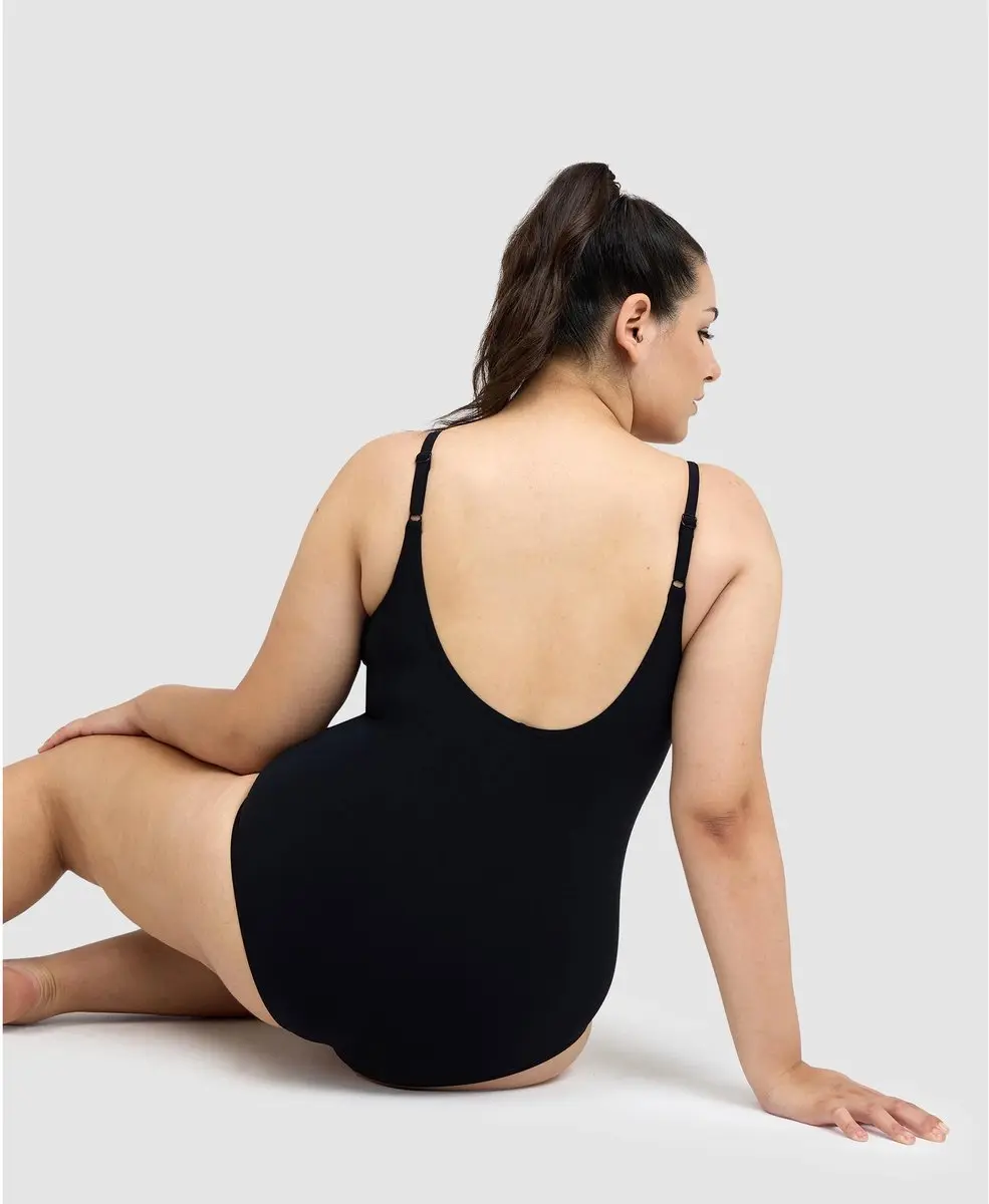 Arena Lucia P Badpak met U-achterkant - Black/Silver Multi - 3XL - afbeelding 2 van 2