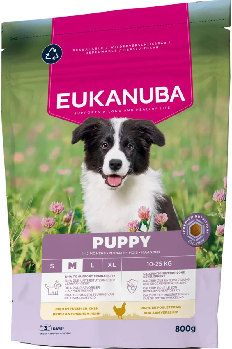 Eukanuba Life Care Puppy Medium Kip