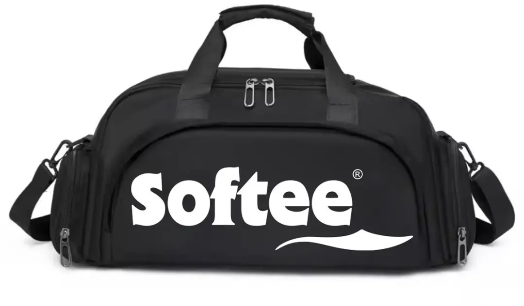 Softee Training Sporttas - Zwart - afbeelding 3 van 4