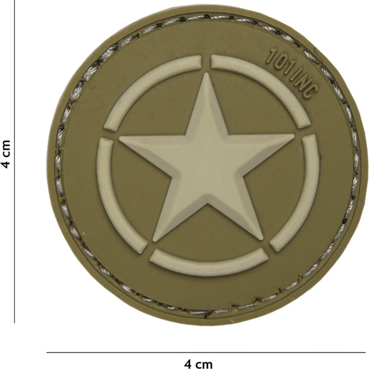 101 Inc Embleem 3D PVC Allied Star