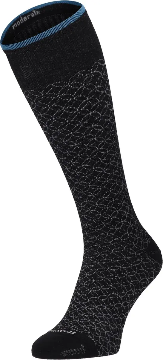 Sockwell - Featherweight Fancy - Dames - Compressiekousen - Zwart