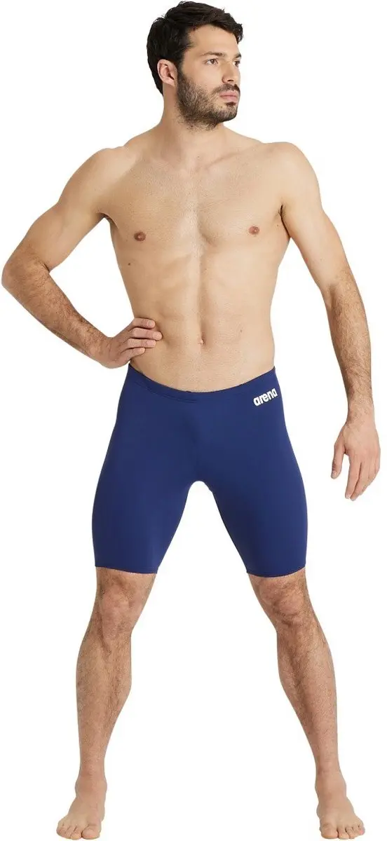 Arena Team Solid Jammer - Navy-Wit - afbeelding 5 van 6