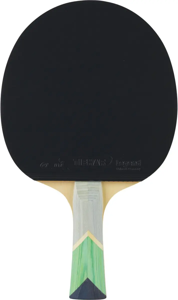 Tibhar XXX Green Edition Tafeltennisbatje - Rood/Zwart - afbeelding 4 van 5