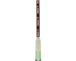 Tibhar XXX Green Edition Tafeltennisbatje - Rood/Zwart - afbeelding 2 van 5