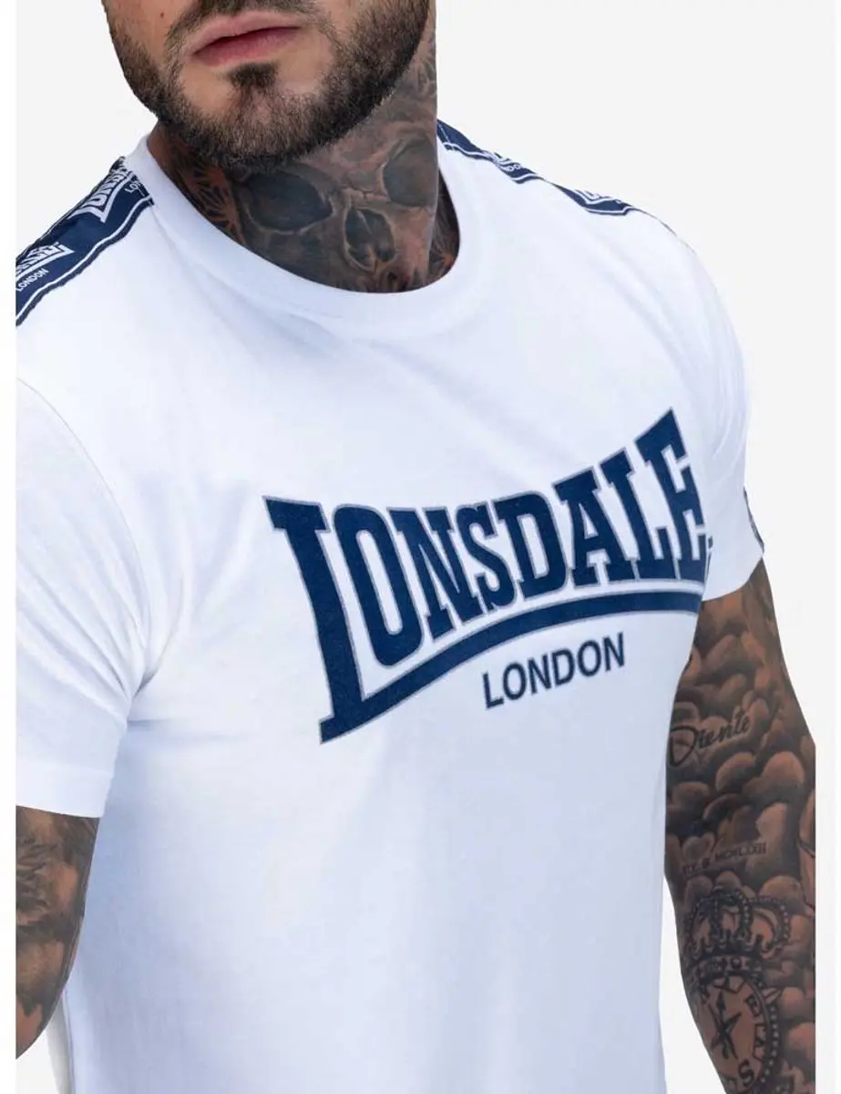 Lonsdale Vementry T-shirt Wit - afbeelding 5 van 6
