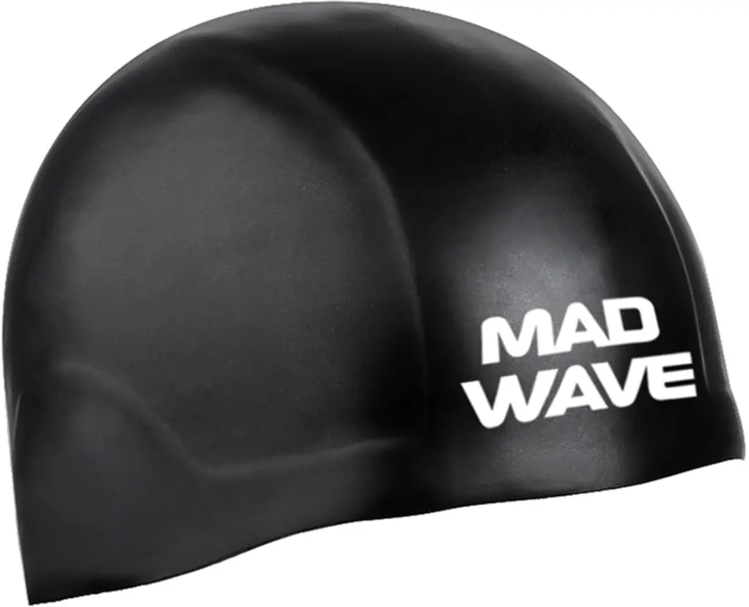 Mad Wave R Fina Approved Zwembadmuts Zwart L