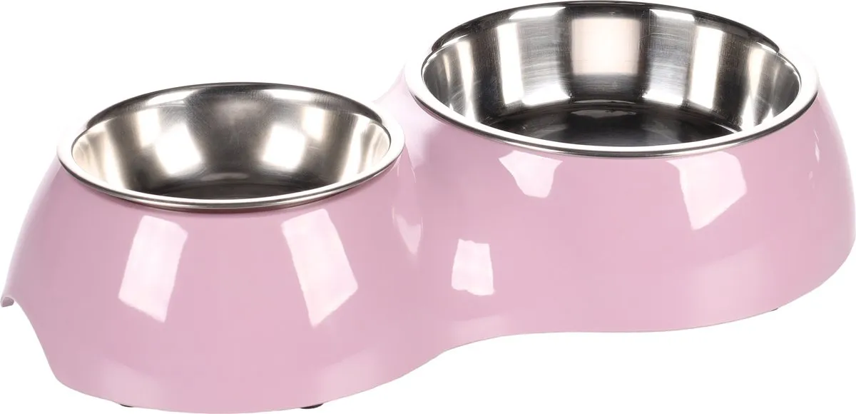 Flamingo Roze Voerbak 350+160ml