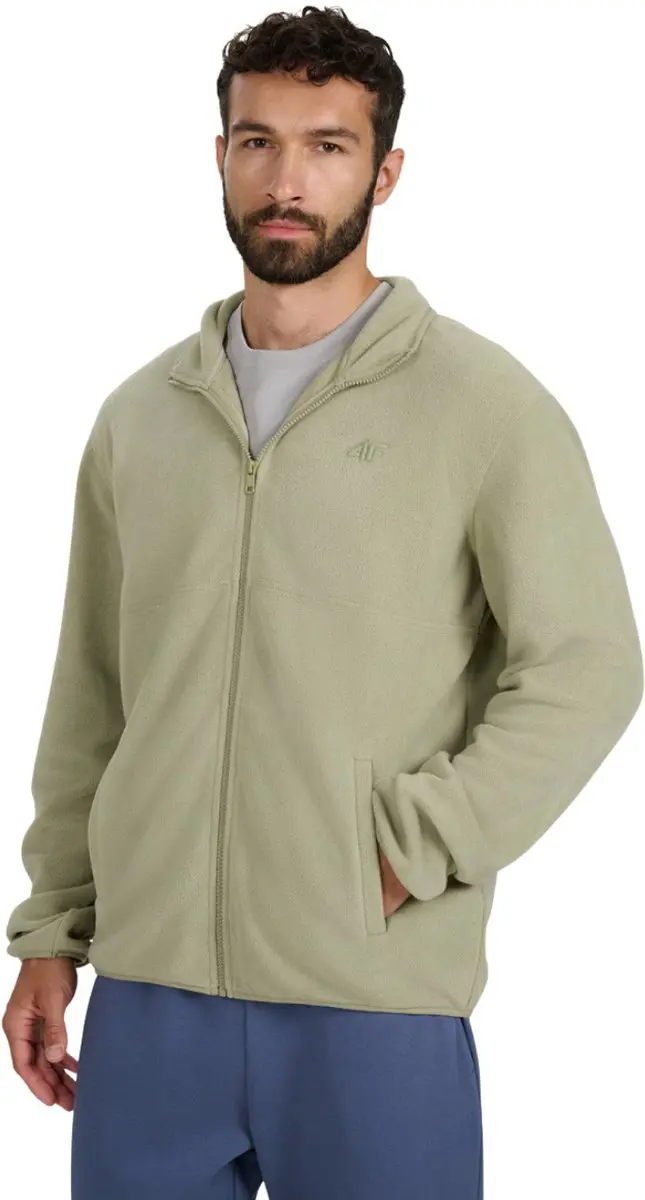 4F Fleece Heren Olijfgroen