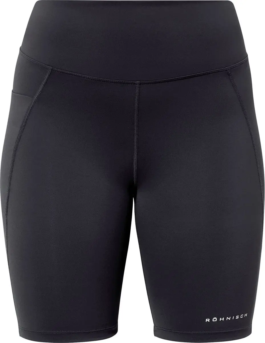 Röhnisch Flattering High Waist Bikeshort Dames - Zwart - M - afbeelding 4 van 6