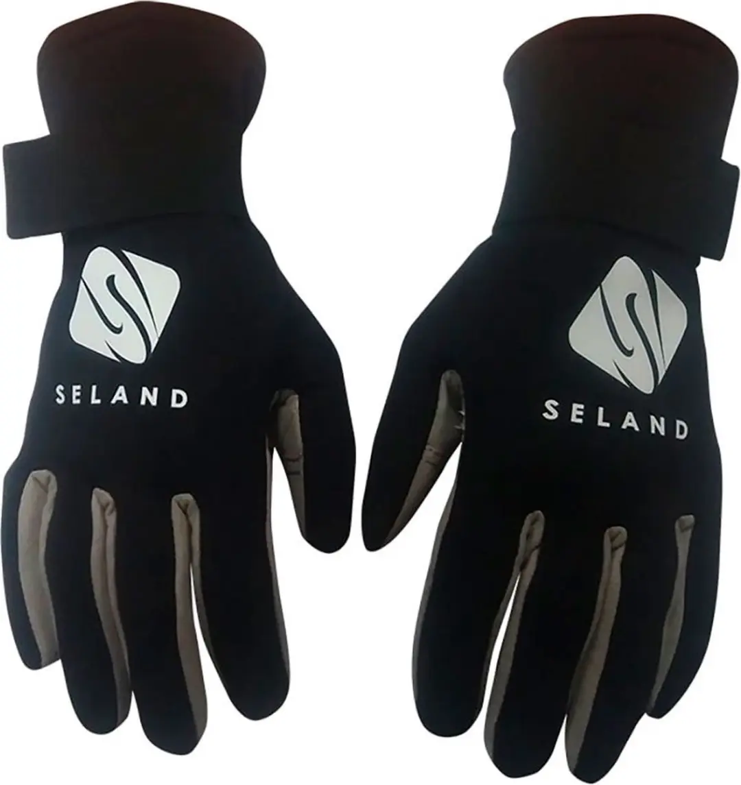 Seland Neoprene 2 Mm Handschoenen Zwart M Man