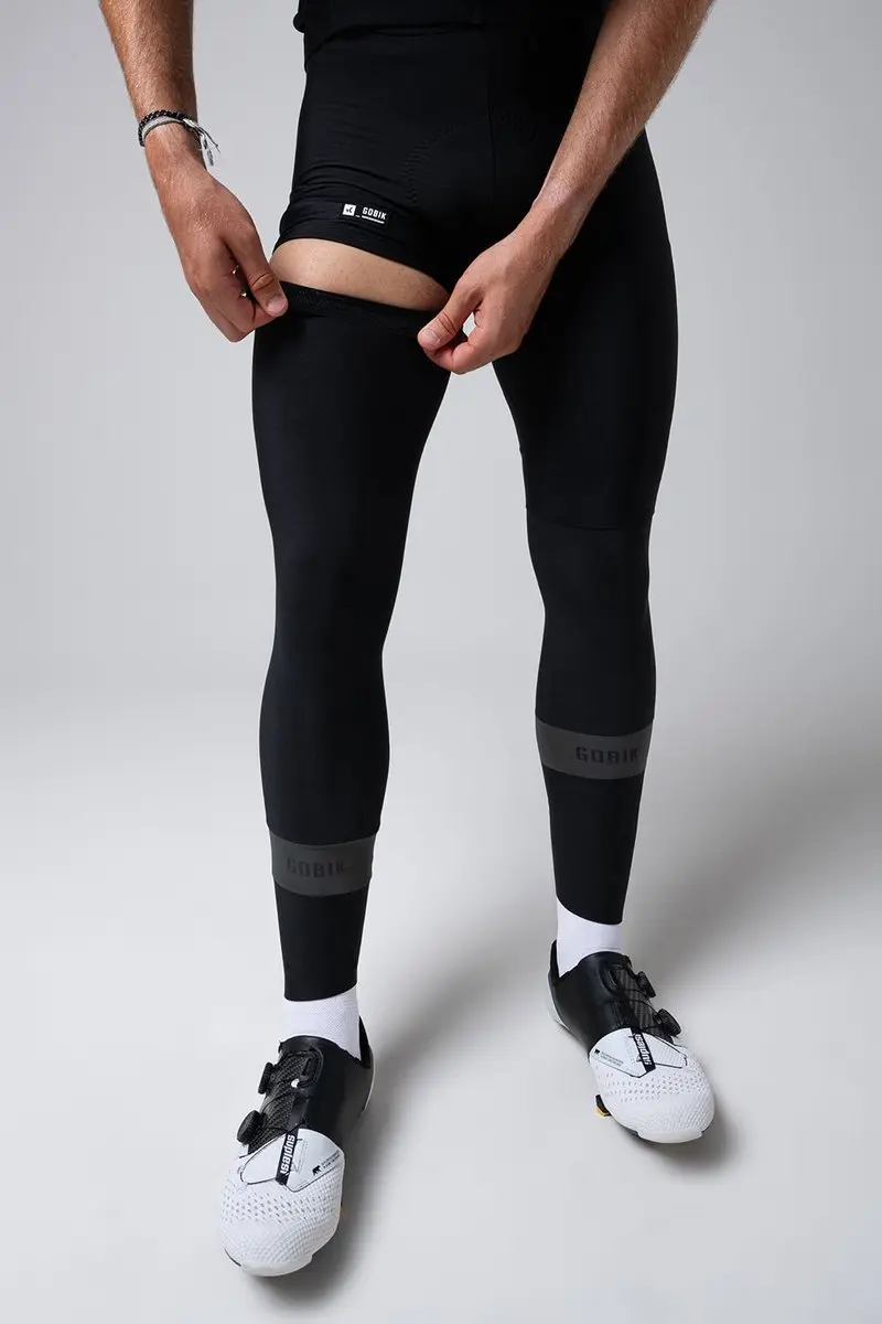 Gobik Kaba 2.0 Thermische Legwarmer - Zwart, L/XL - afbeelding 6 van 6