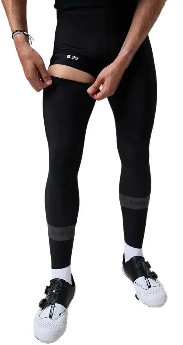 Gobik Kaba 2.0 Thermische Legwarmer - Zwart, L/XL - afbeelding 3 van 6
