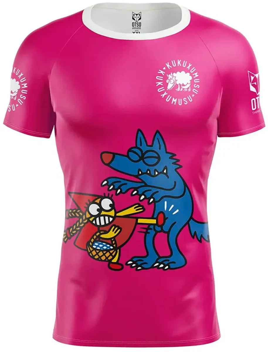 Otso Kukuxumusu F*ck You! T-shirt Met Korte Mouwen Roze S Man