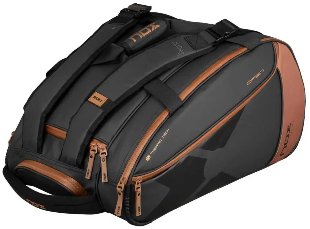Nox Luxury Open Series Padel Tas - Zwart - afbeelding 4 van 6