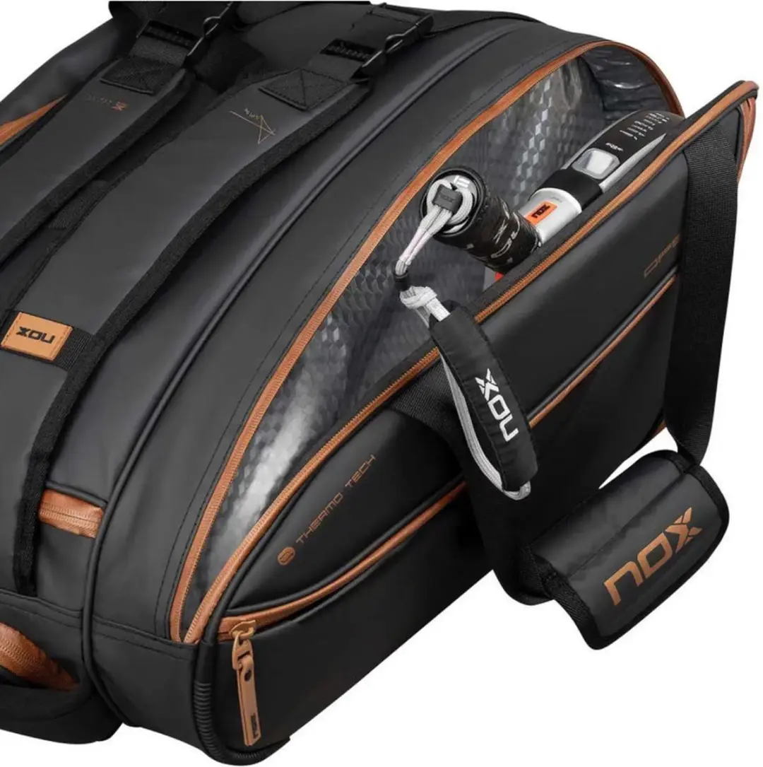 Nox Luxury Open Series Padel Tas - Zwart - afbeelding 3 van 6
