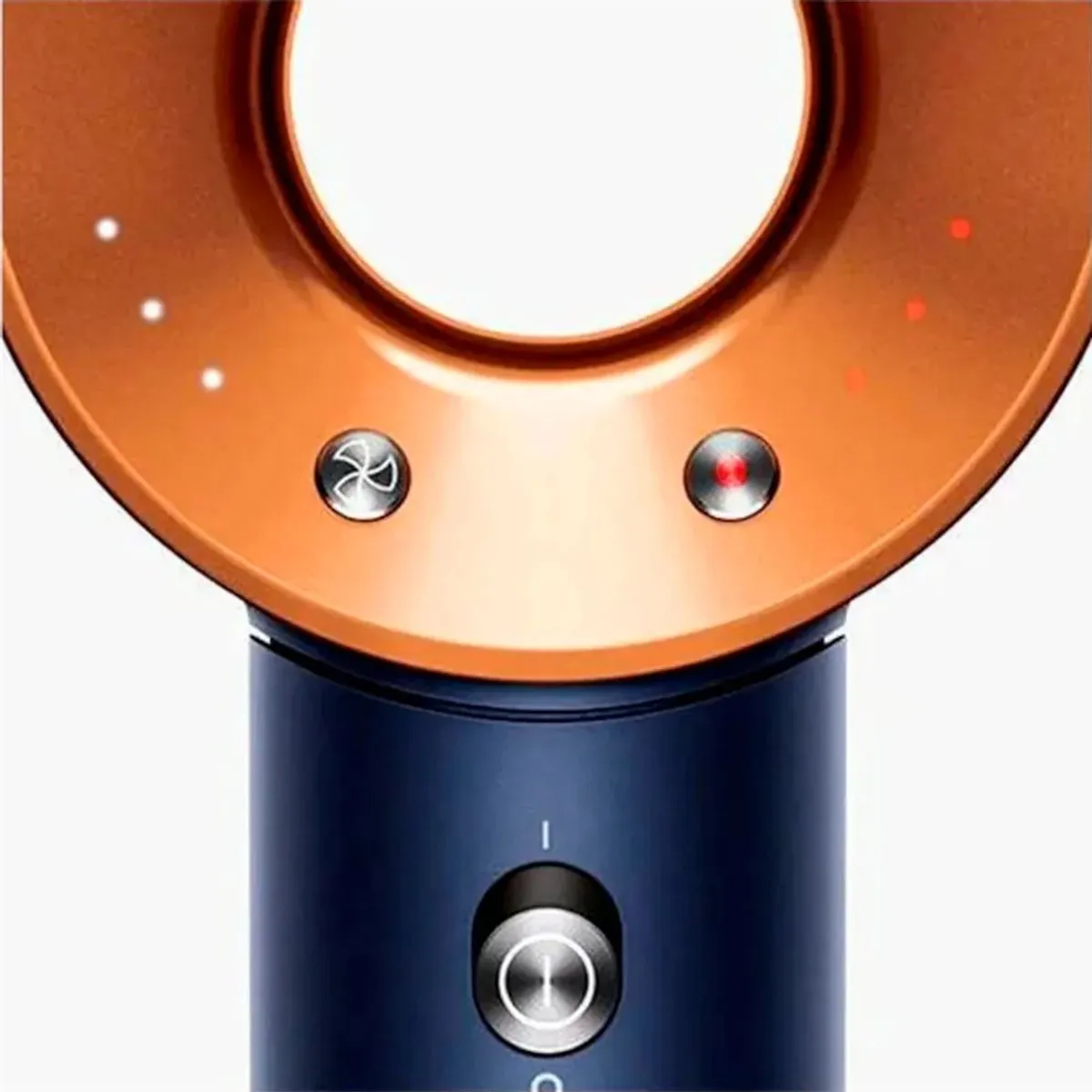 Dyson Supersonic Straight+Wavy Föhn - Pruisisch Blauw/Koper