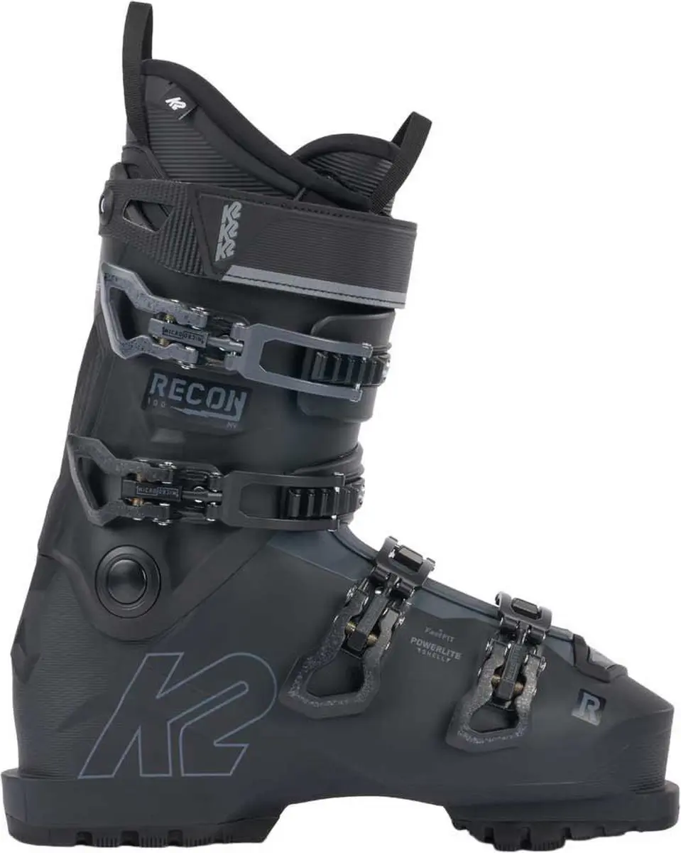 K2 Recon 100 Mv Alpine Skischoenen Zwart 28.5 Man