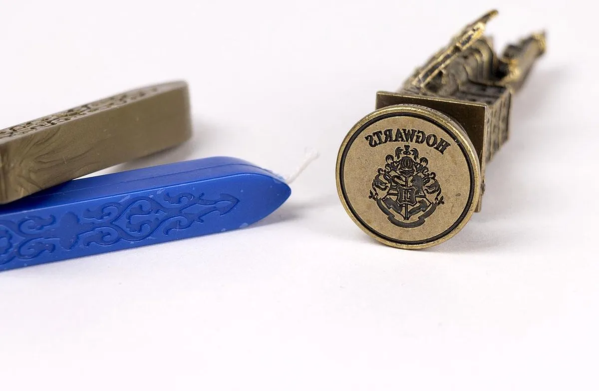 Harry Potter Hogwarts Wax Seal Stempelset - 2 Stuks - Multi