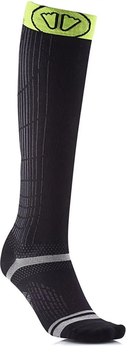 Sidas Endurance Racing Knee Compressiekousen - Zwart - afbeelding 2 van 6
