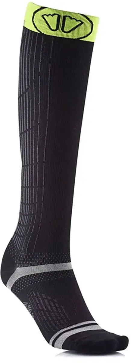 Sidas Endurance Racing Knee Compressiekousen - Zwart - afbeelding 3 van 6