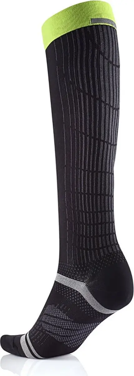 Sidas Endurance Racing Knee Compressiekousen - Zwart - afbeelding 5 van 6