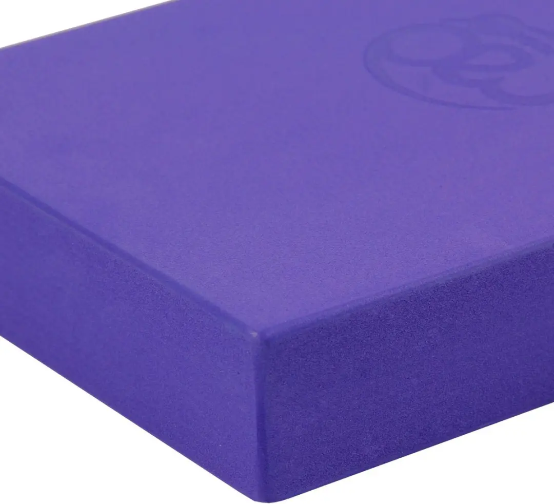 Fitness-Mad Yoga Blok Paars - EVA Schuim - 30x20x5cm - afbeelding 3 van 4