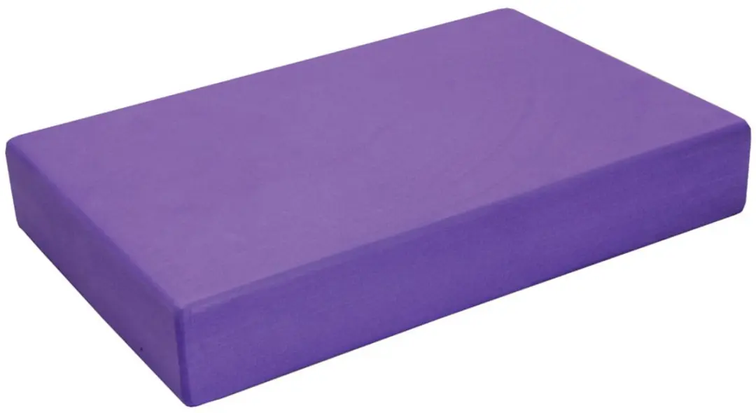 Fitness-Mad Yoga Blok Paars - EVA Schuim - 30x20x5cm - afbeelding 4 van 4