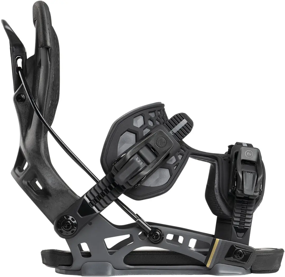 Nidecker Flow Nx2-Carbon Snowboardbinding Black L