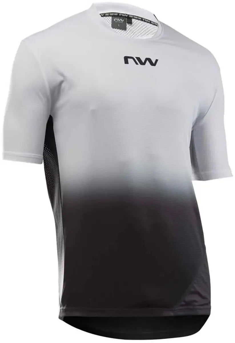 Northwave Edge 2 Korte Mouw Enduro Trui Wit,Zwart L Man