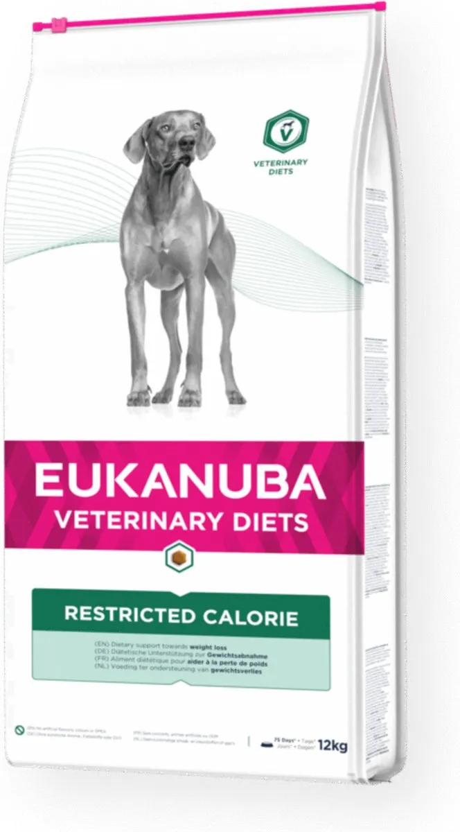 Eukanuba Restricted Calorie Hondendieetvoer Kip 12kg