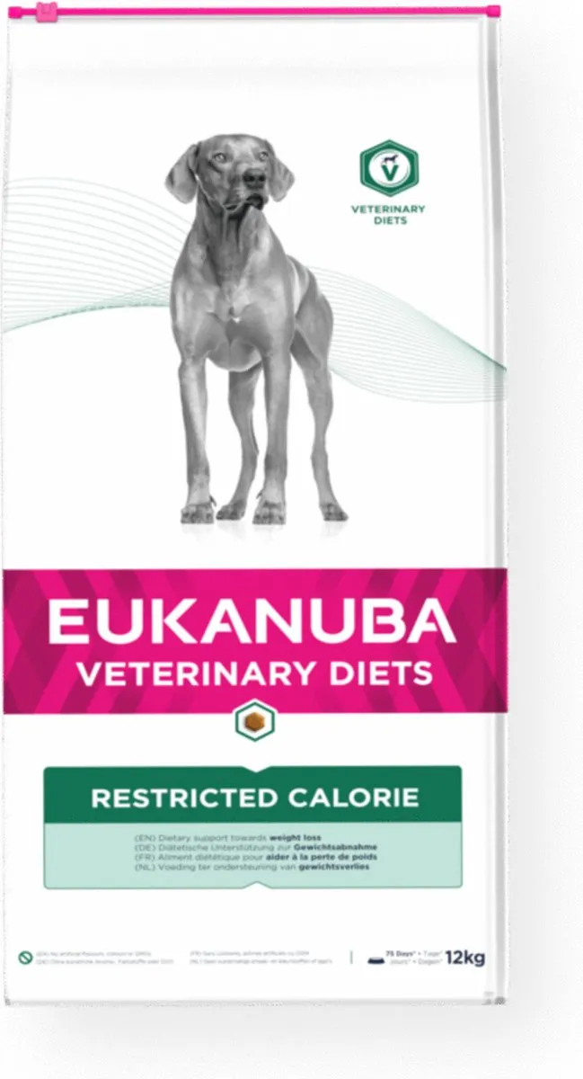 Eukanuba Restricted Calorie Hondendieetvoer Kip 12kg