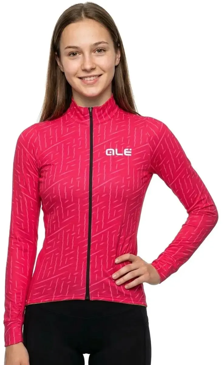Alé Green Bolt Damestrui Lange Mouwen - Strawberry/Pink - M - afbeelding 4 van 6