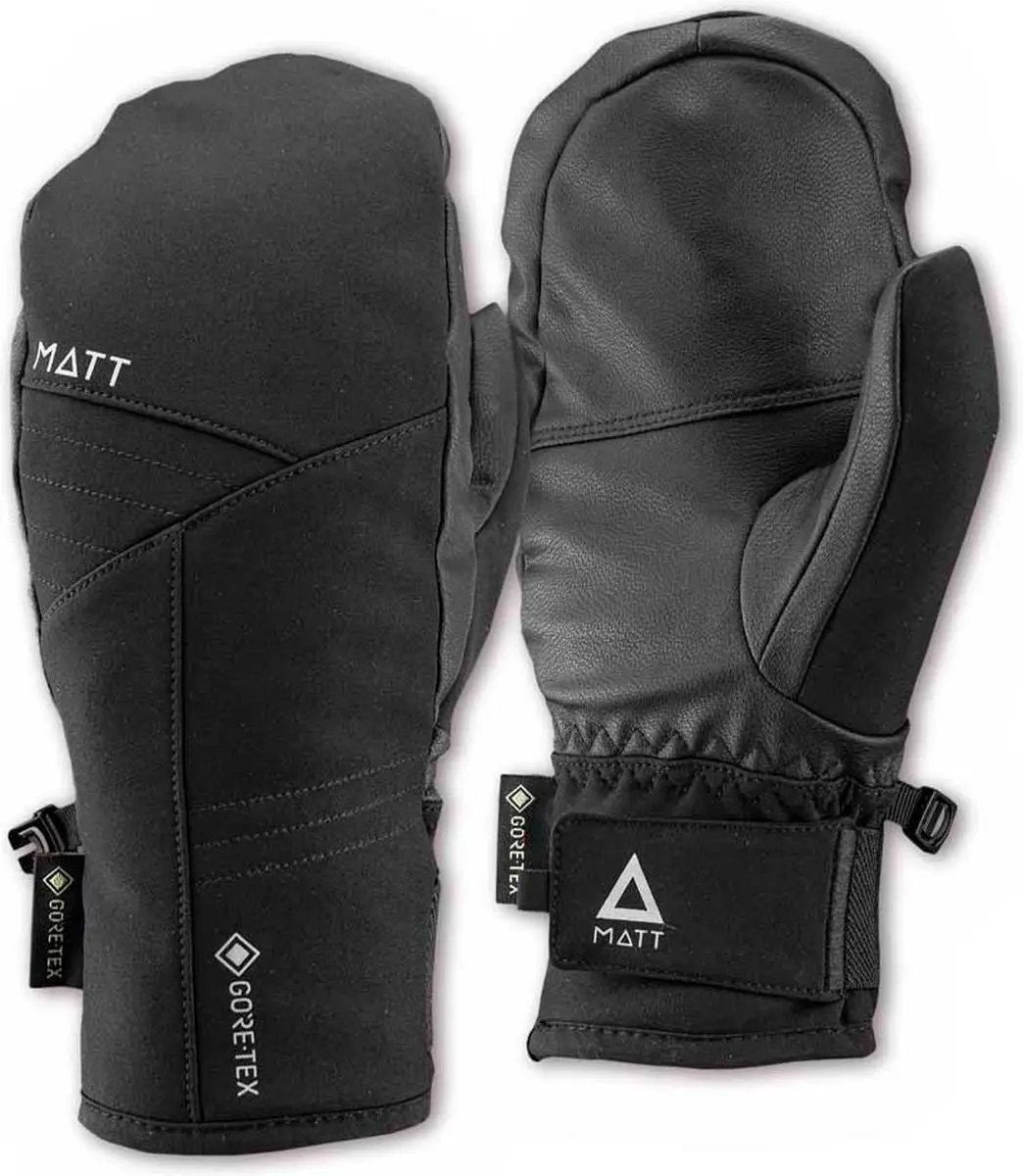 Matt Shasta Gore-Tex Skiwanten Zwart