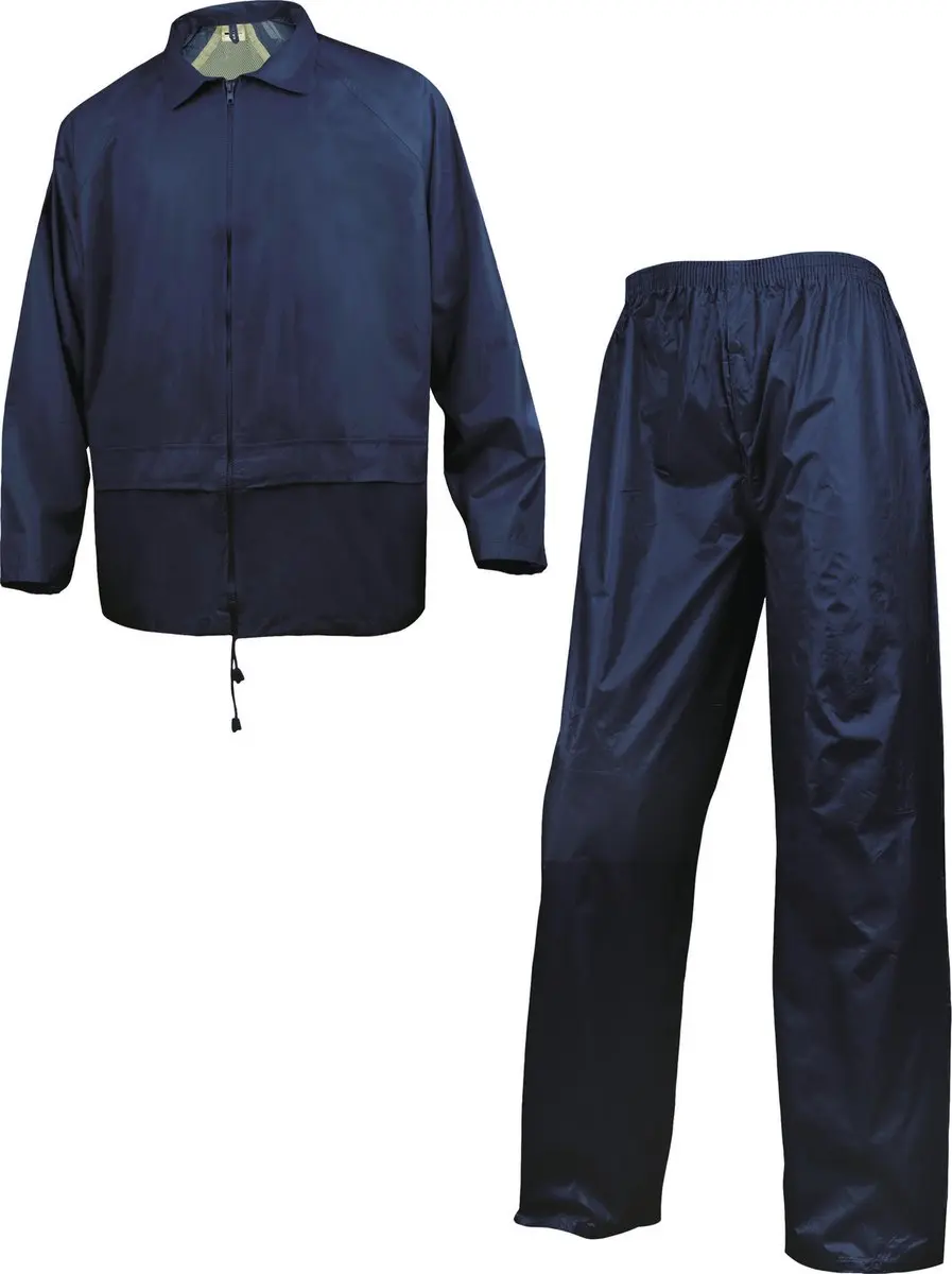 Delta Plus Regenpak 400 Marineblauw