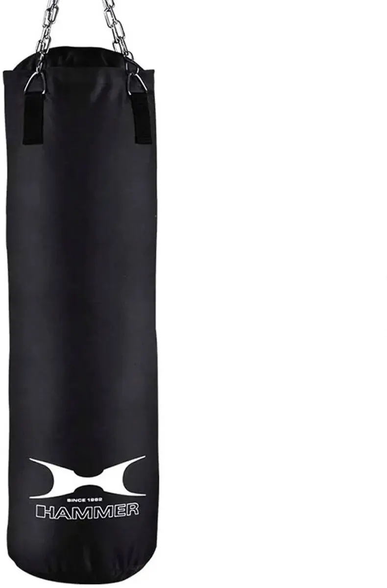 Hammer Boxing Bokszak Fit - 100x30cm - Zwart - afbeelding 6 van 6