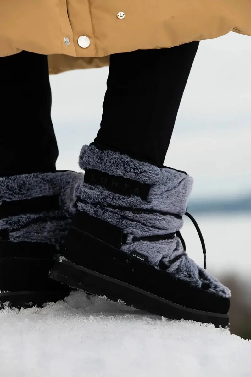 Luhta Nauttiva MS Snowboots Dames - Zwart - 42 - afbeelding 5 van 6