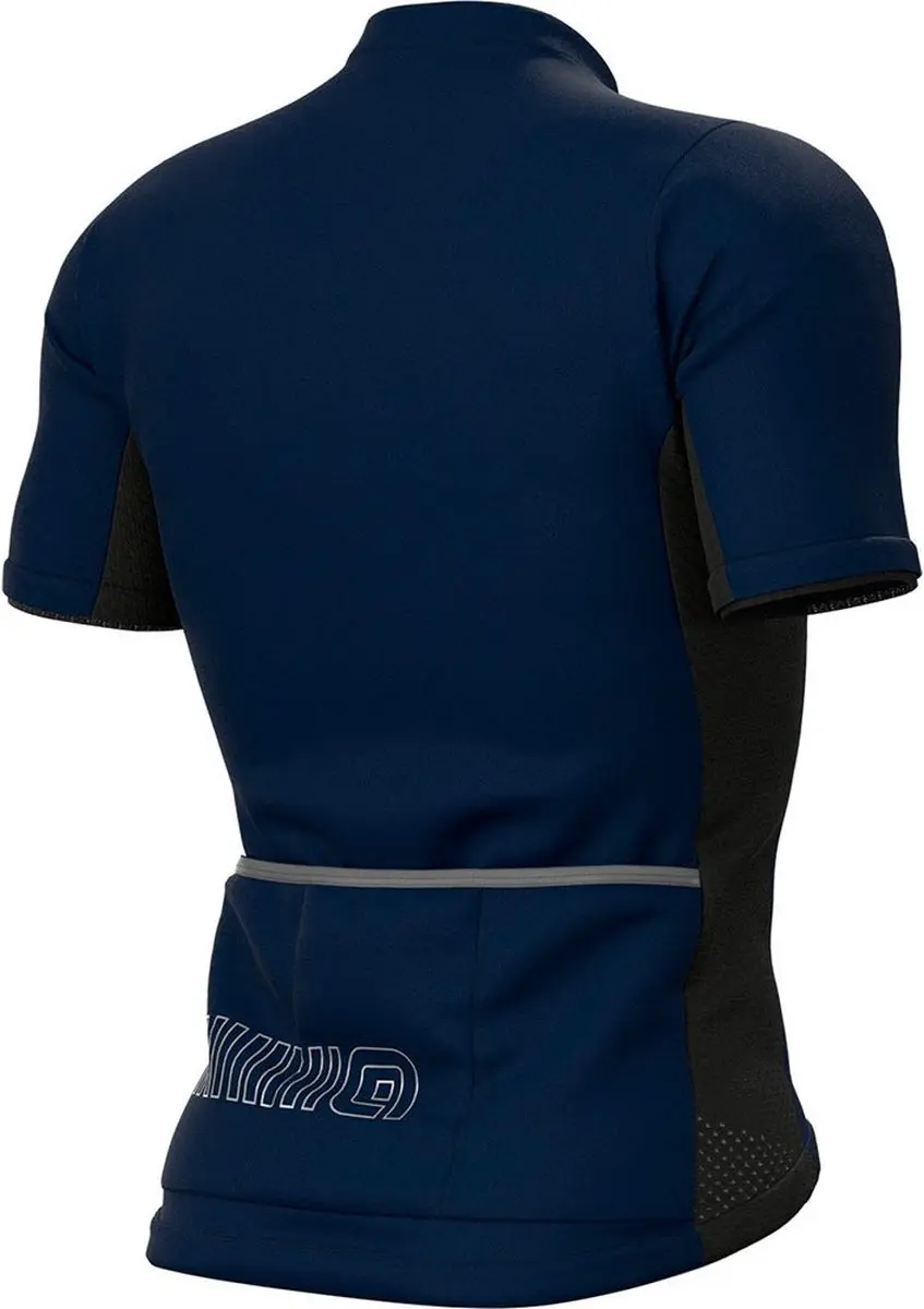 Alé Color Block Wielertrui Korte Mouw - Navy Blue - S - afbeelding 2 van 4